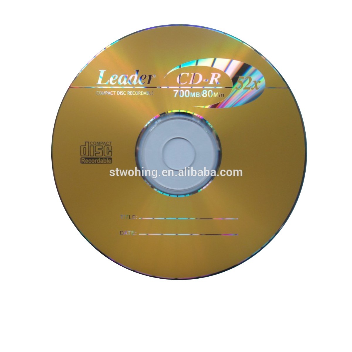 CDR Disk 52X CD Recording Blank Printable or OEM CDR